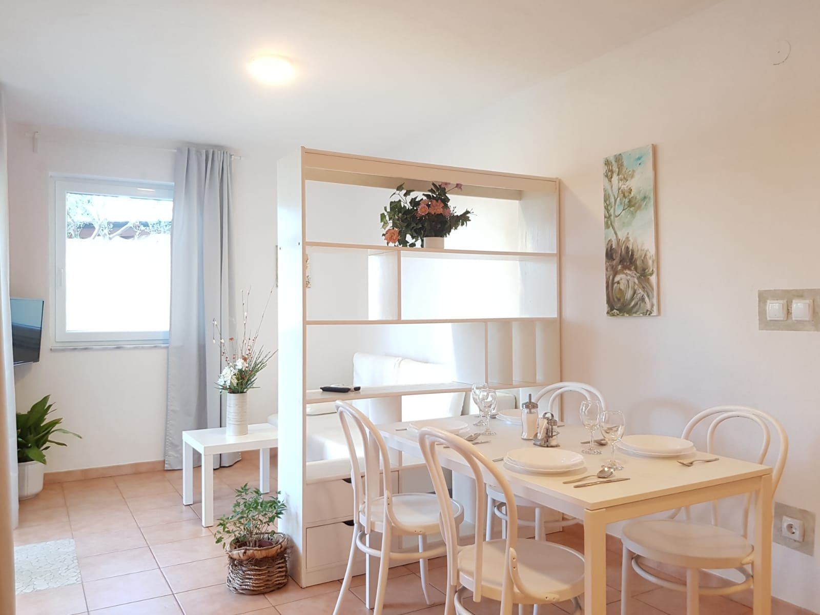 One bedroom apartment with terrace Banjol, Rab  A-a