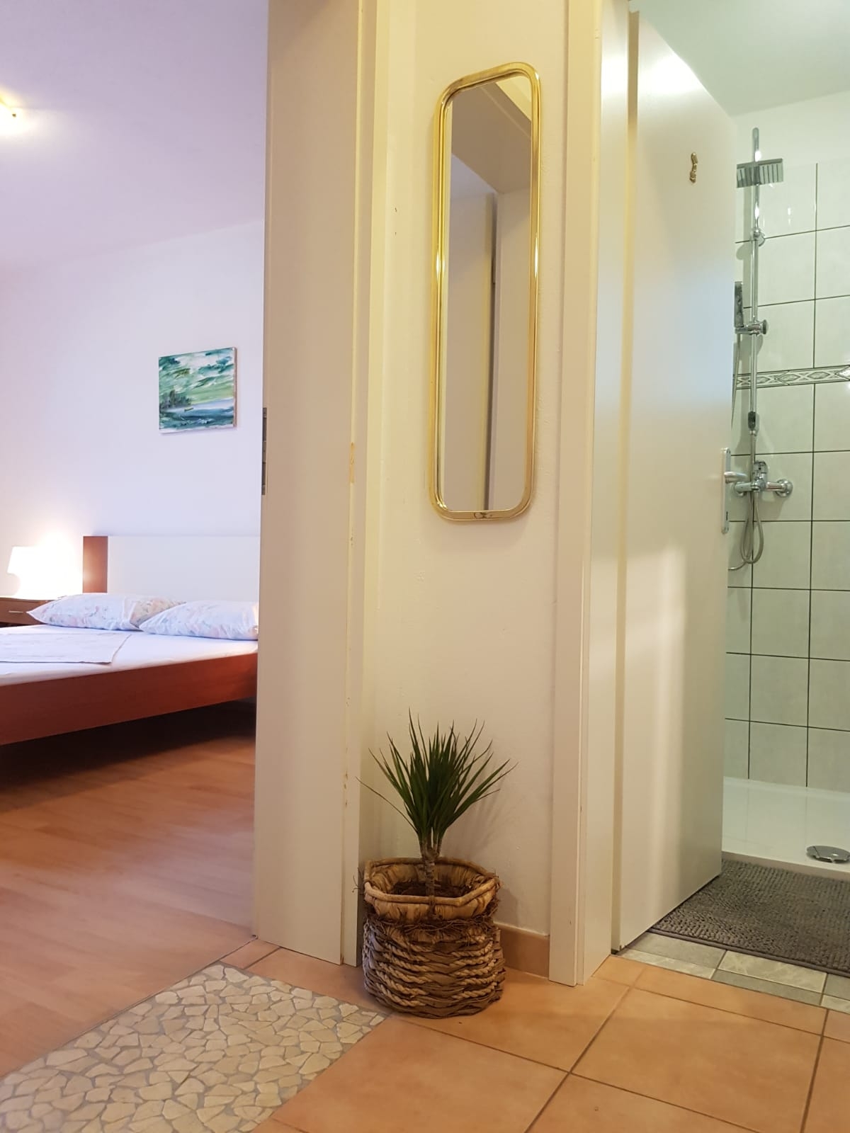 One bedroom apartment with terrace Banjol, Rab  A-a