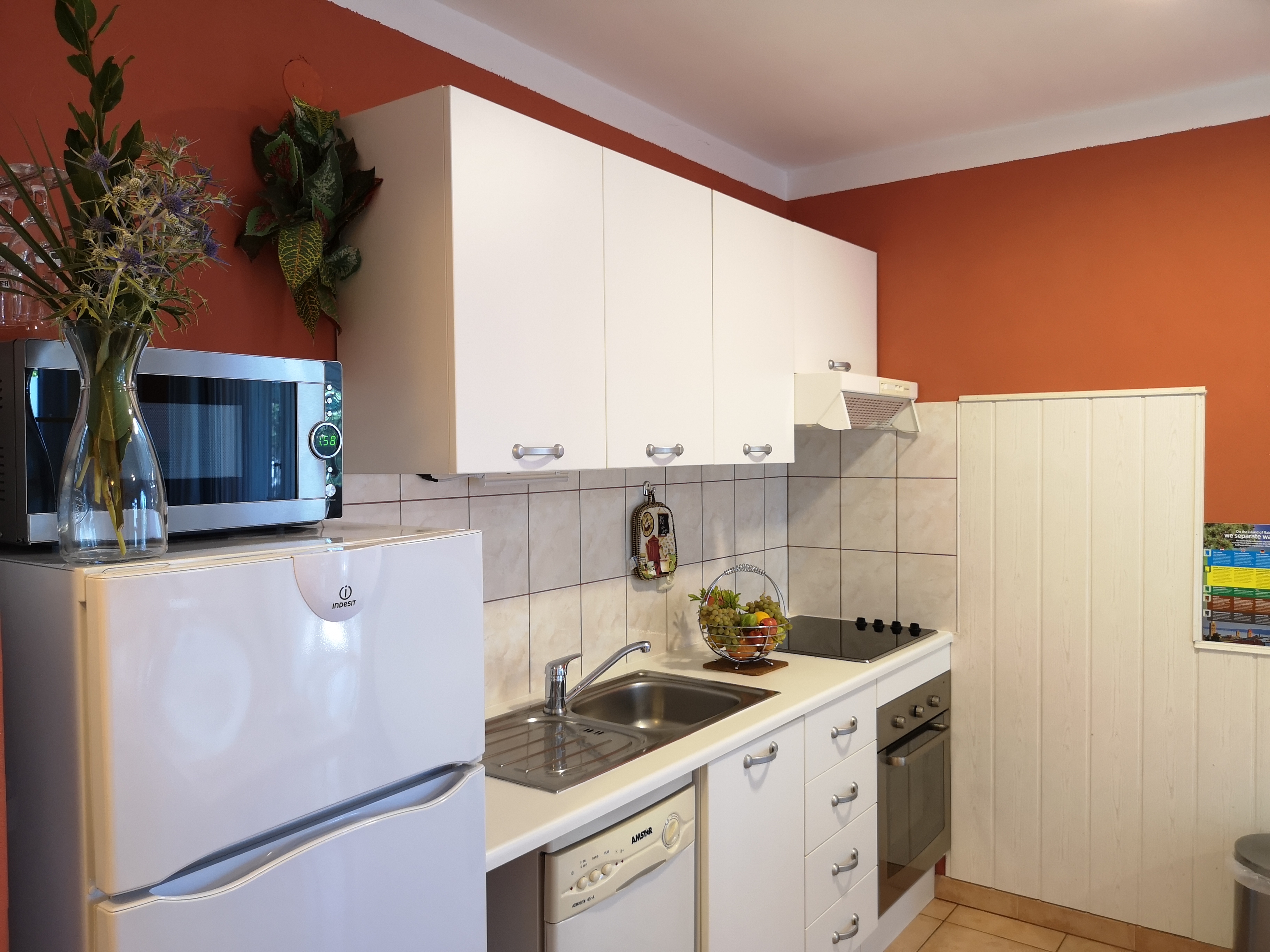 One bedroom apartment with terrace Banjol, Rab  A-a