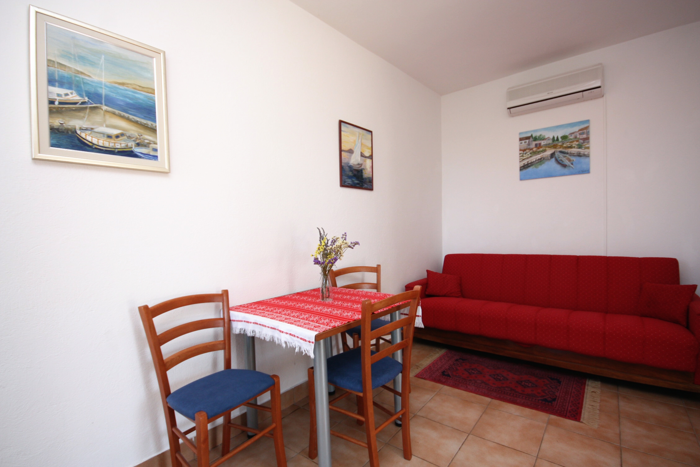 One bedroom apartment with terrace and sea view Murter (A-5078-b)