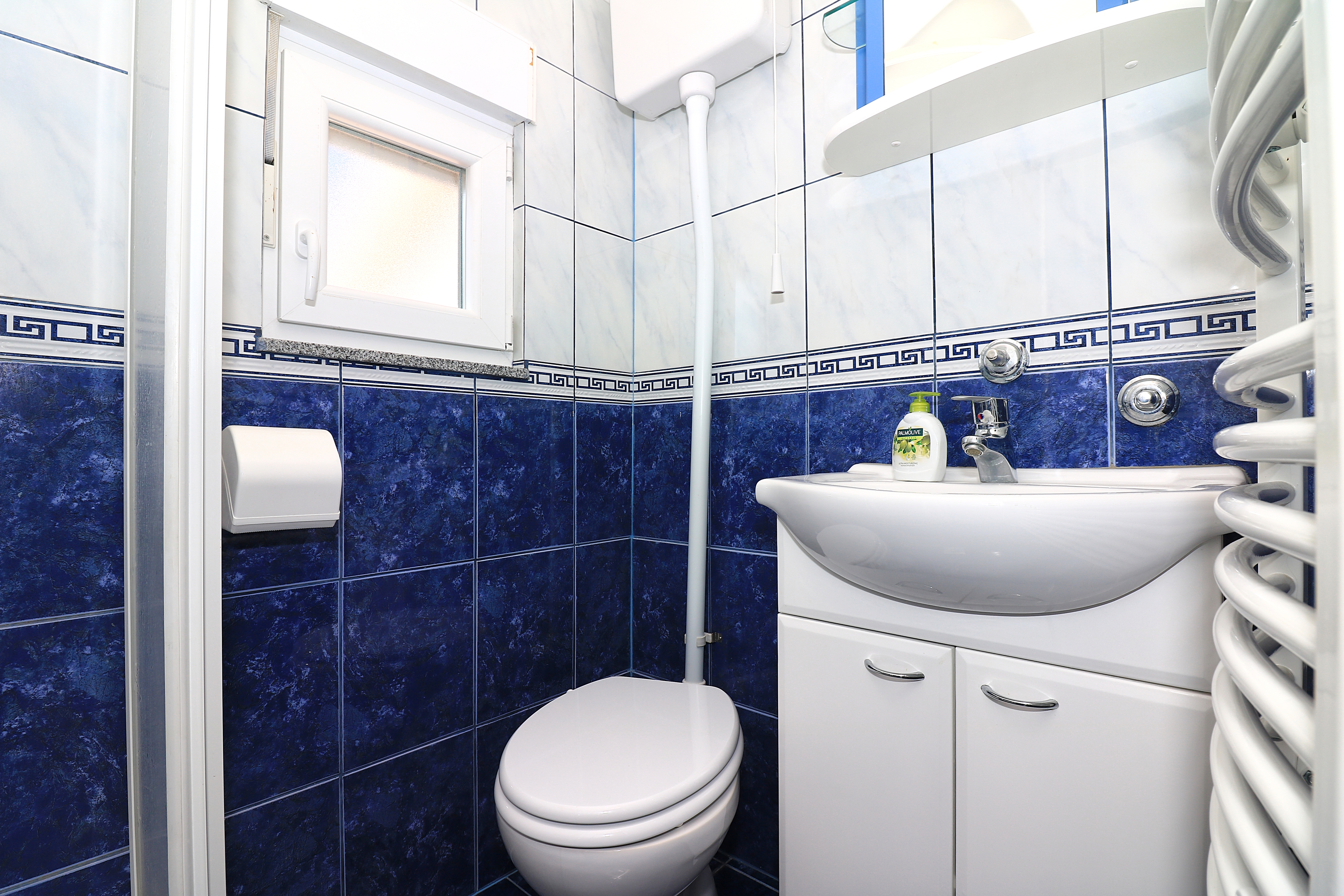 One bedroom apartment with balcony and sea view Jezera, Murter  A-b
