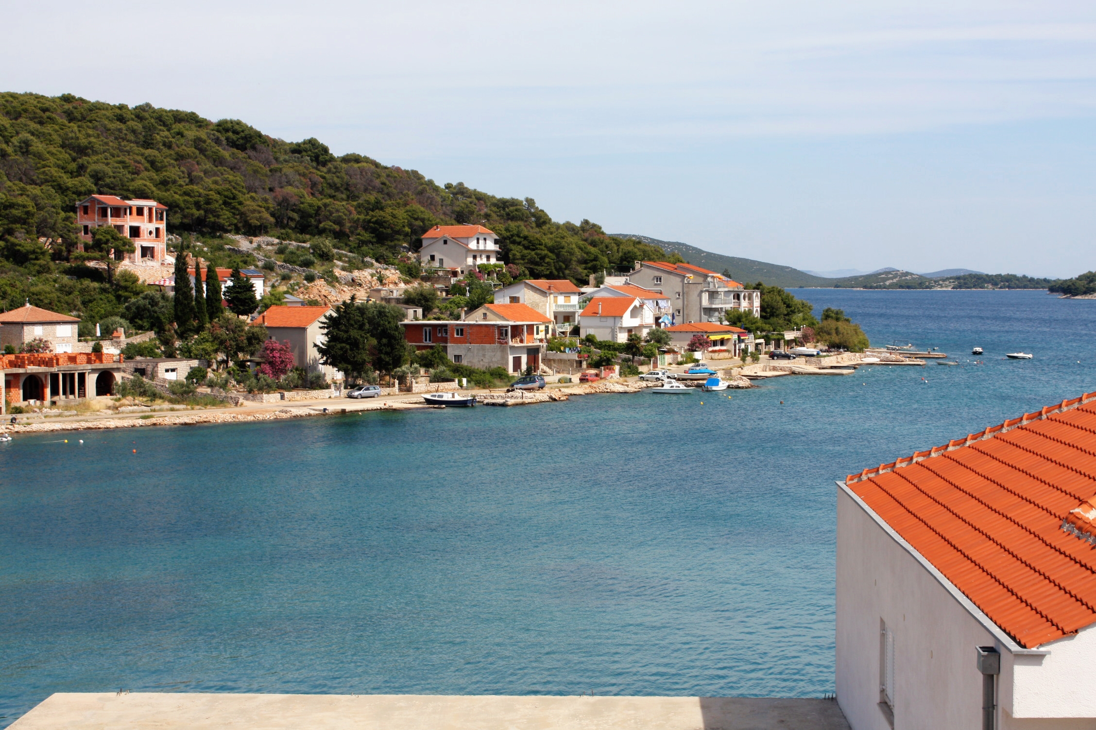 Studio flat with balcony and sea view Tisno, Murter  AS-a