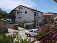 Tisno, Balcony - view in the studio-apartment, (pet friendly) and WiFi.