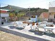 Terrace Murter, Terrace in the apartment, with a sea view, (pet friendly) and WiFi.