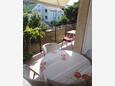 Terrace Murter, Terrace in the apartment, (pet friendly) and WiFi.