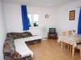 Living room Murter, Living room in the apartment, air condition available and WiFi.