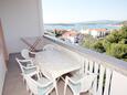 Terrace Murter, Terrace in the apartment, with a sea view and WiFi.