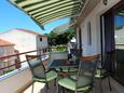 Tisno, terraza compartida in the apartment, with a sea view y WiFi.