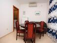 Dining room Murter, Dining room in the apartment, air condition available, (pet friendly) and WiFi.
