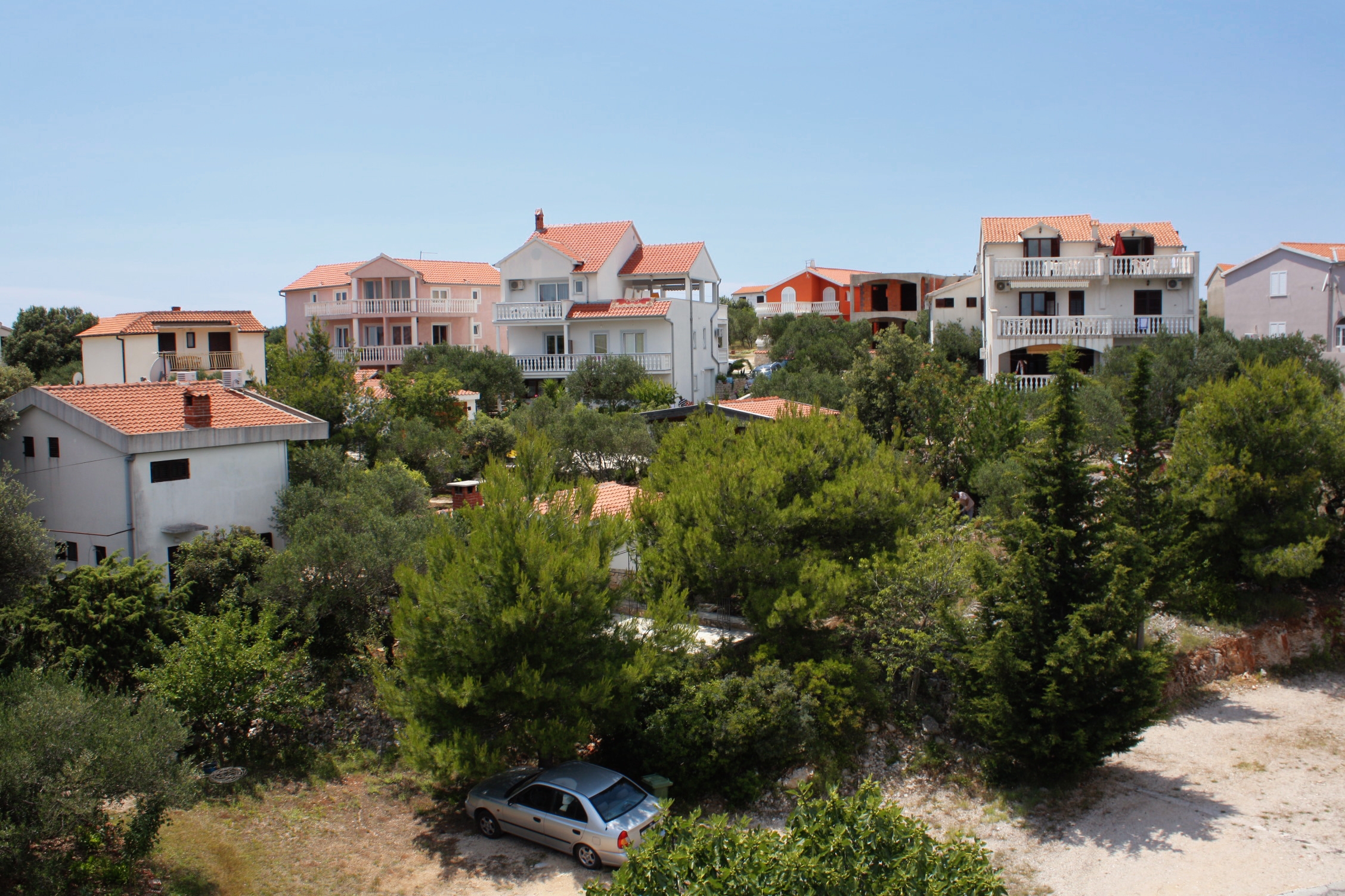 Two bedroom apartment with terrace and sea view Jezera, Murter  A-a