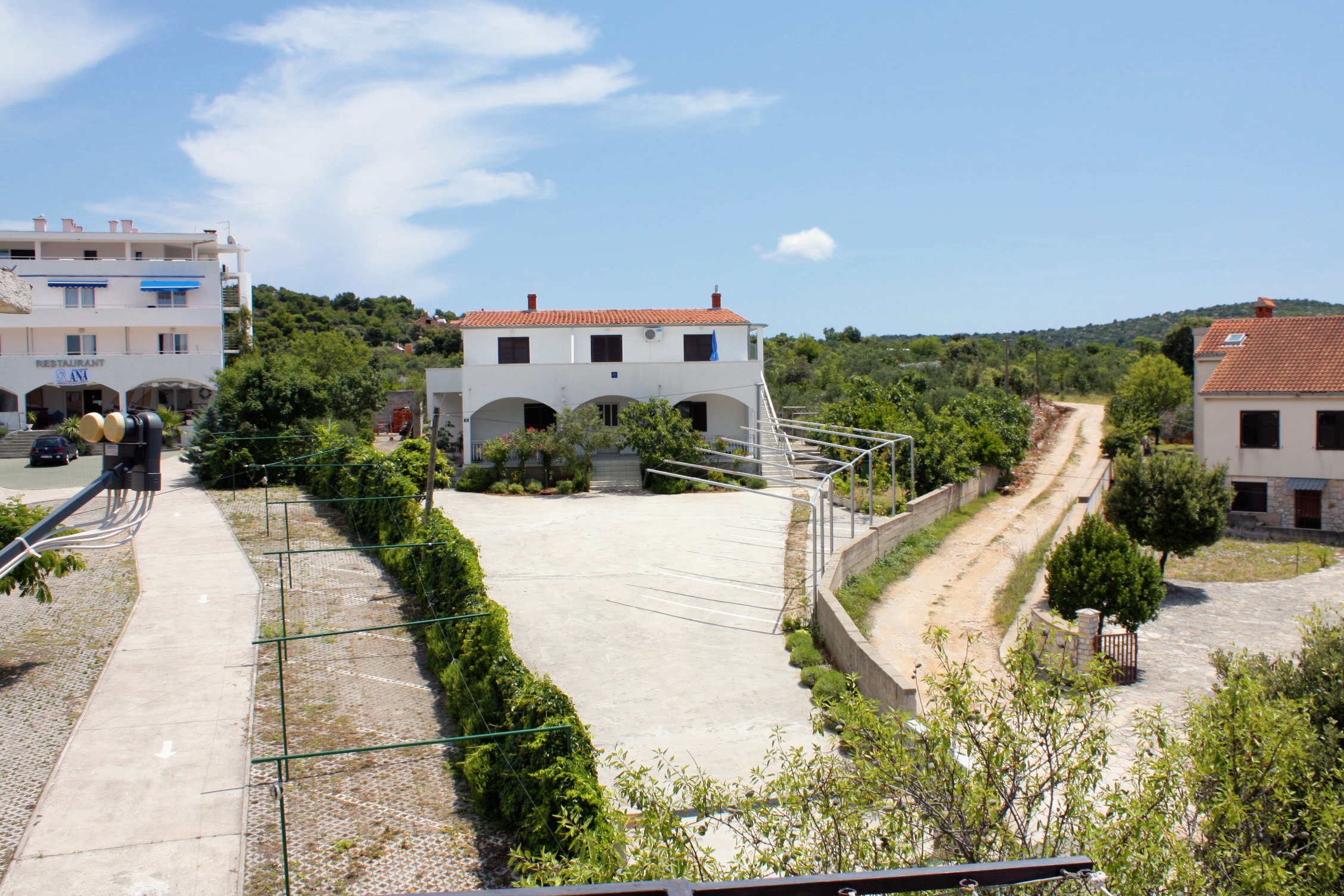 Two bedroom apartment with terrace and sea view Jezera, Murter  A-a