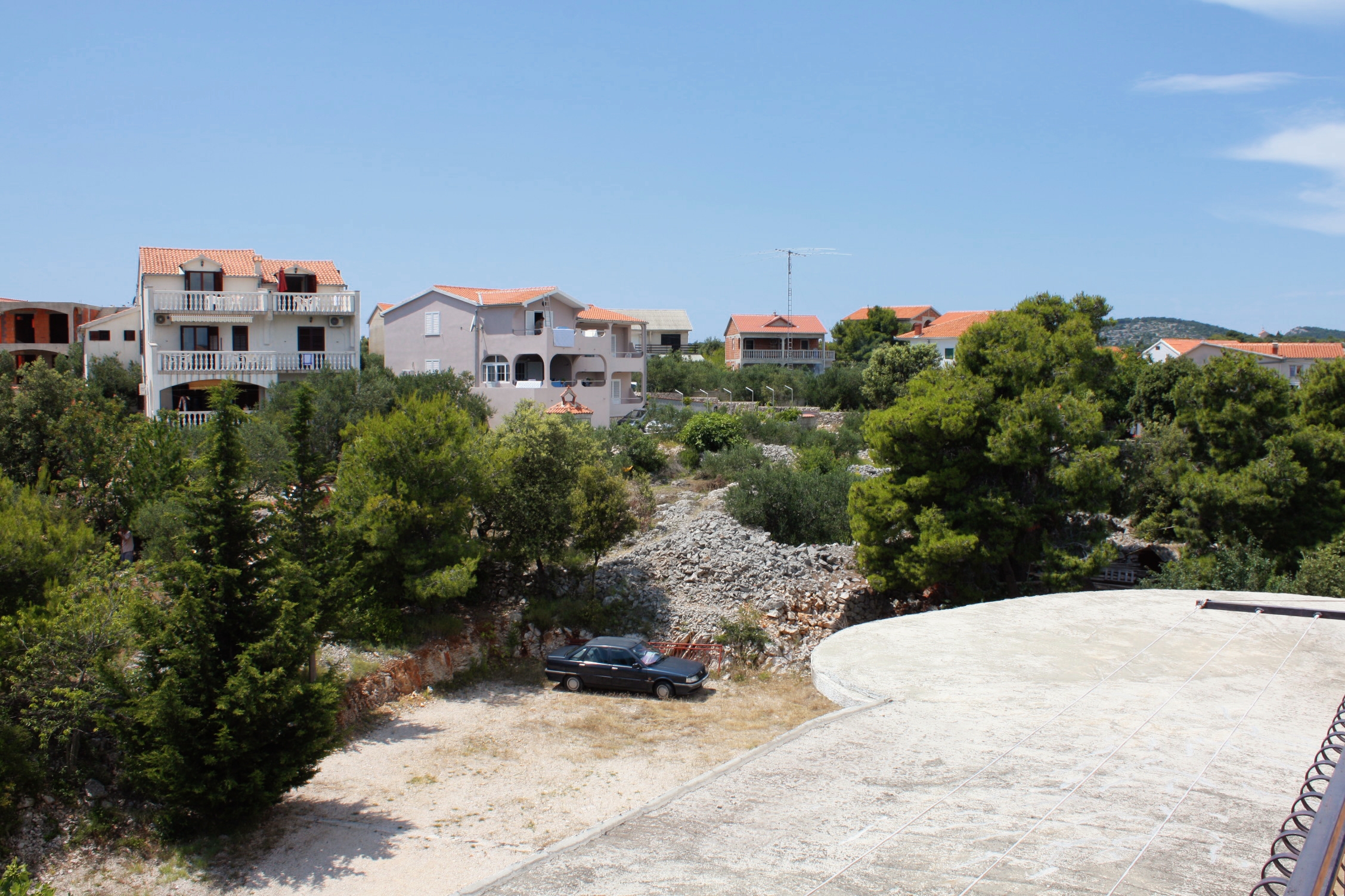 Two bedroom apartment with terrace and sea view Jezera, Murter  A-a