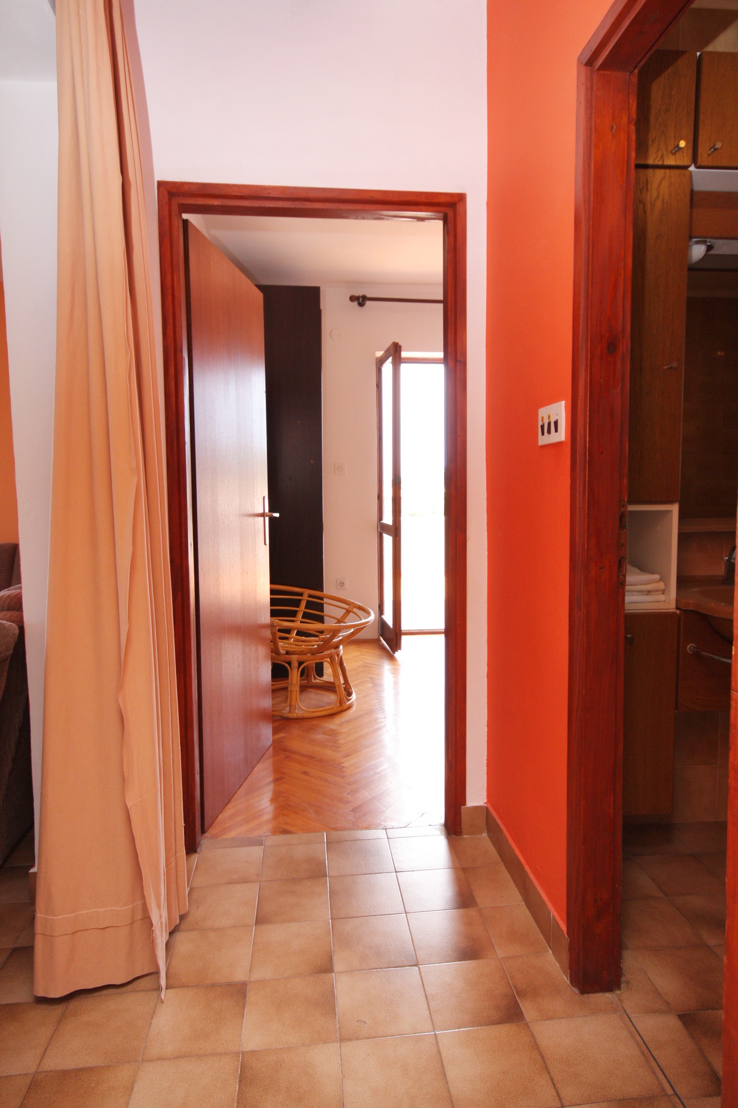 Two bedroom apartment with terrace and sea view Jezera, Murter  A-a
