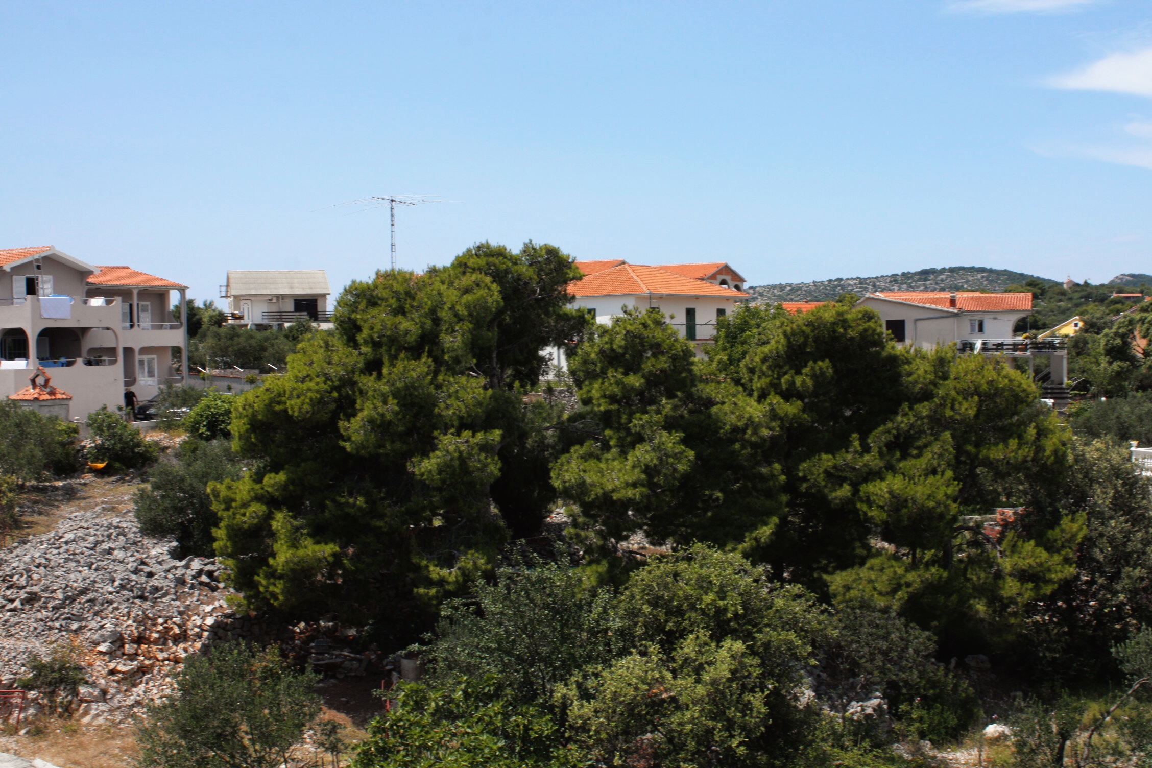 Two bedroom apartment with terrace and sea view Jezera, Murter  A-a