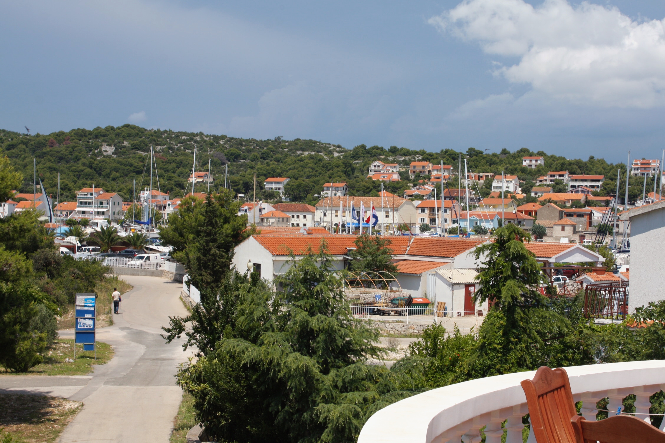 Two bedroom apartment with terrace Jezera, Murter  A-d