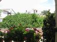 Jezera, Terrasse - vue dans l’hébergement en type apartment, animaux acceptés.