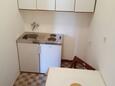 Jezera, Kitchen in the studio-apartment, (pet friendly).