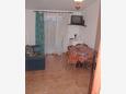 Dining room Murter, Dining room in the apartment, (pet friendly) and WiFi.