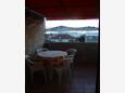 Terrace Murter, Terrace in the apartment, with a sea view, (pet friendly) and WiFi.