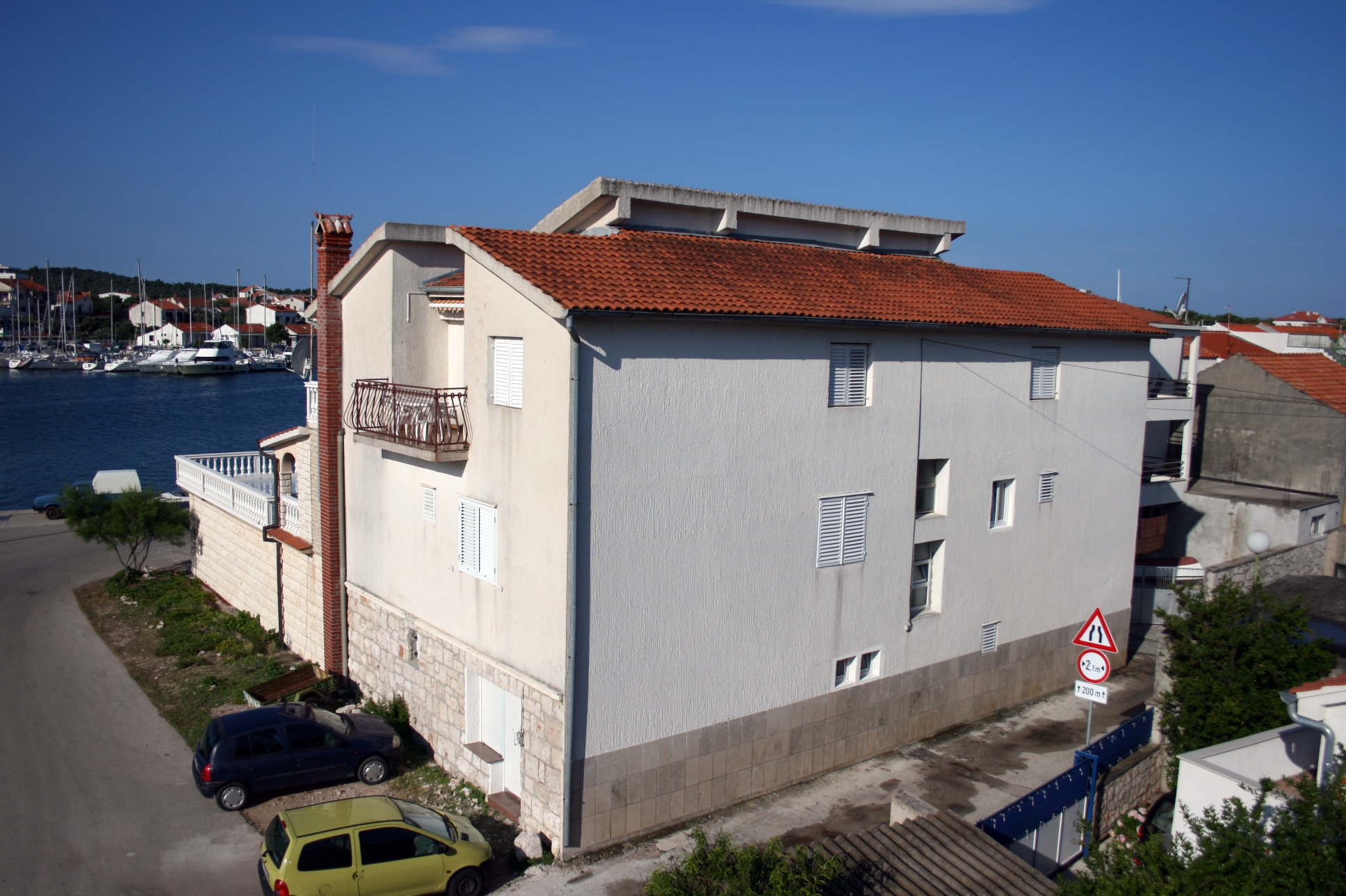 Two bedroom apartment with terrace and sea view Jezera, Murter  A-e
