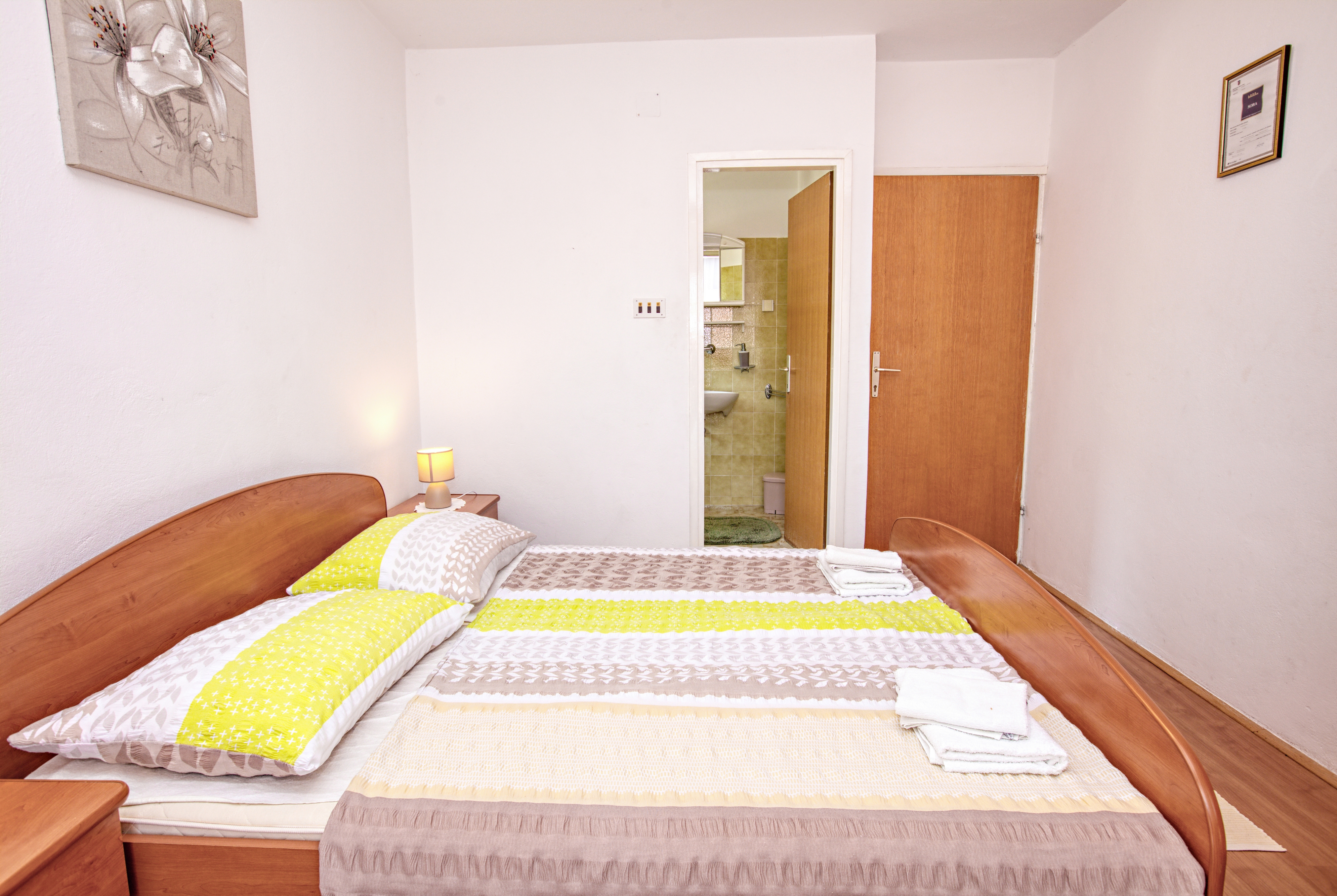 Two bedroom apartment with balcony and sea view Tisno, Murter  A-b
