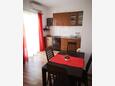 Dining room Jezera, Dining room in the apartment, air condition available and WiFi.