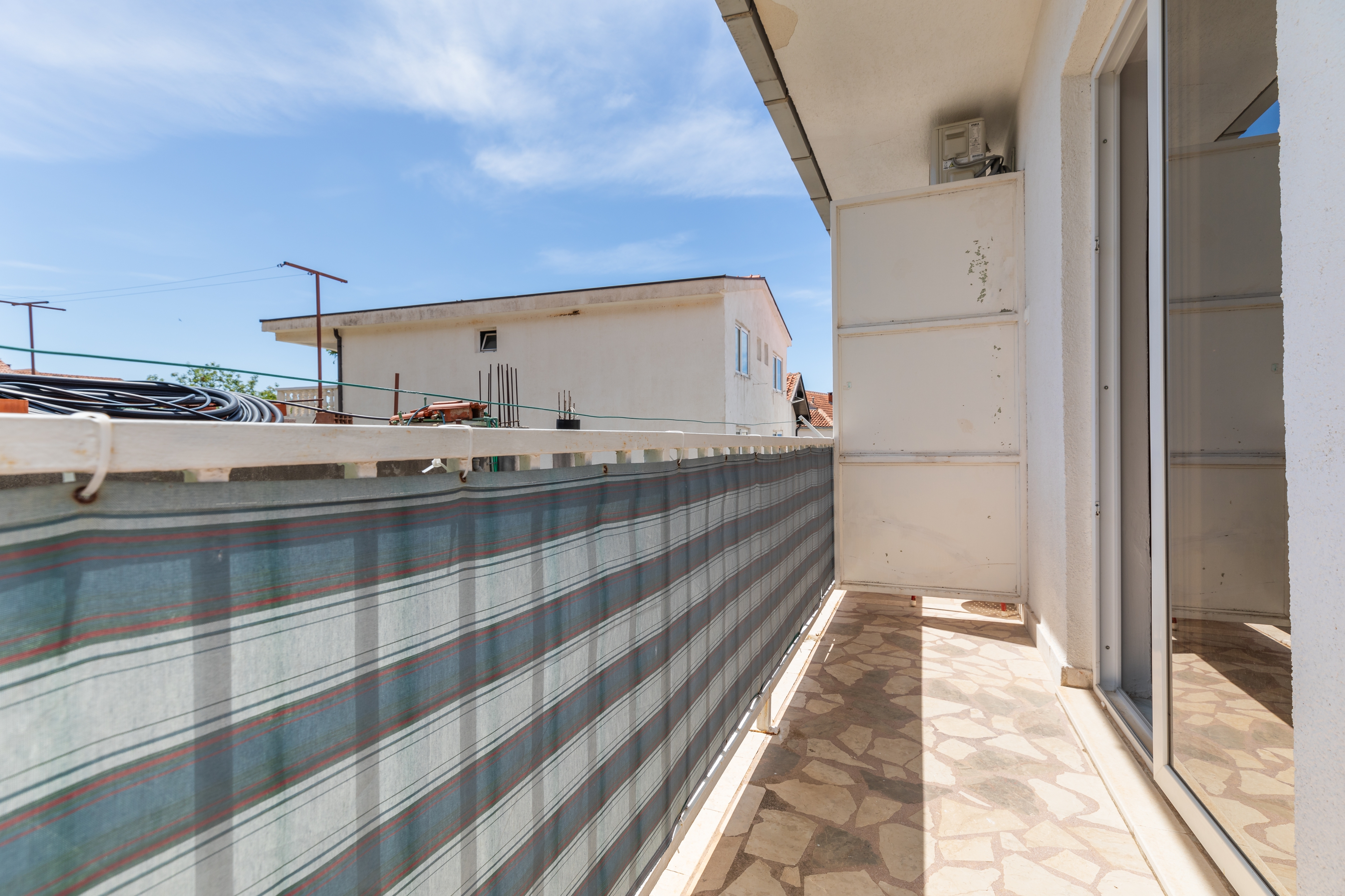 Three bedroom apartment with balcony and sea view Podaca, Makarska  A-a