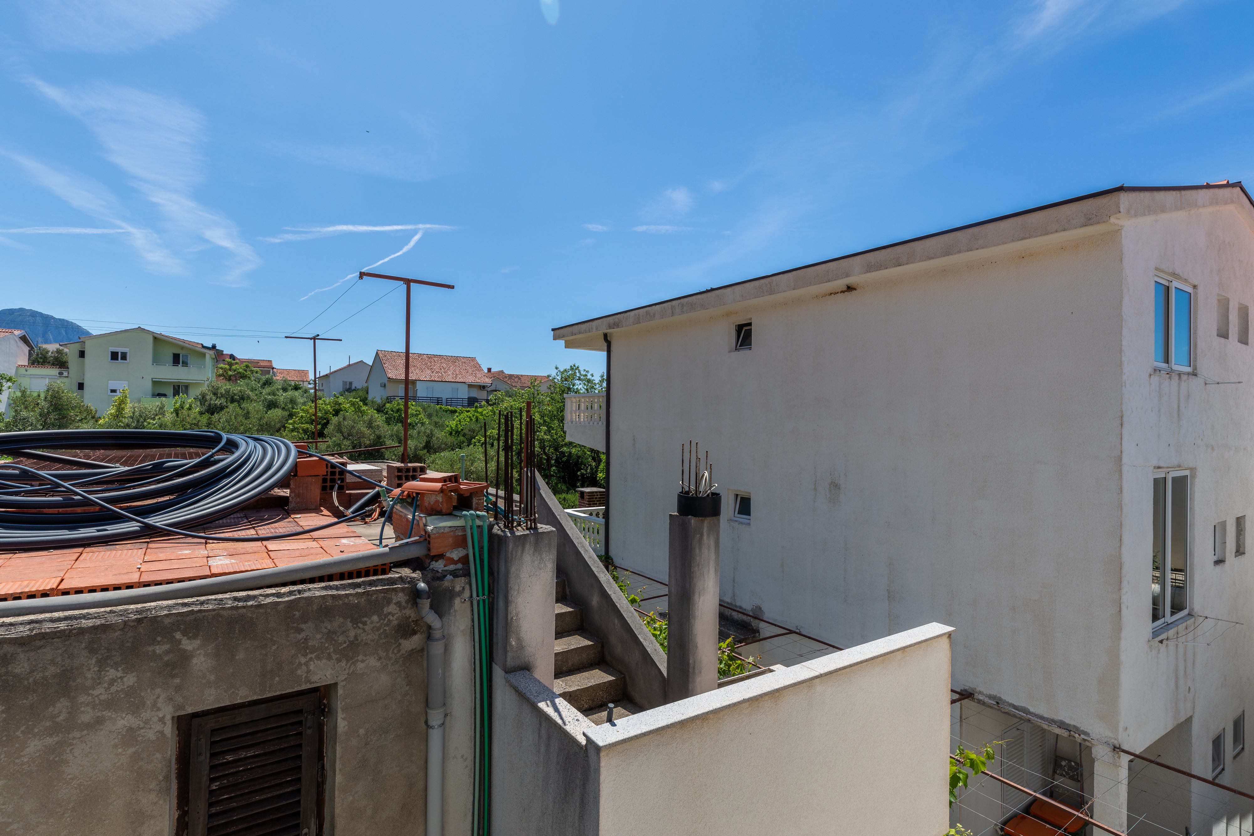 Three bedroom apartment with balcony and sea view Podaca, Makarska  A-a