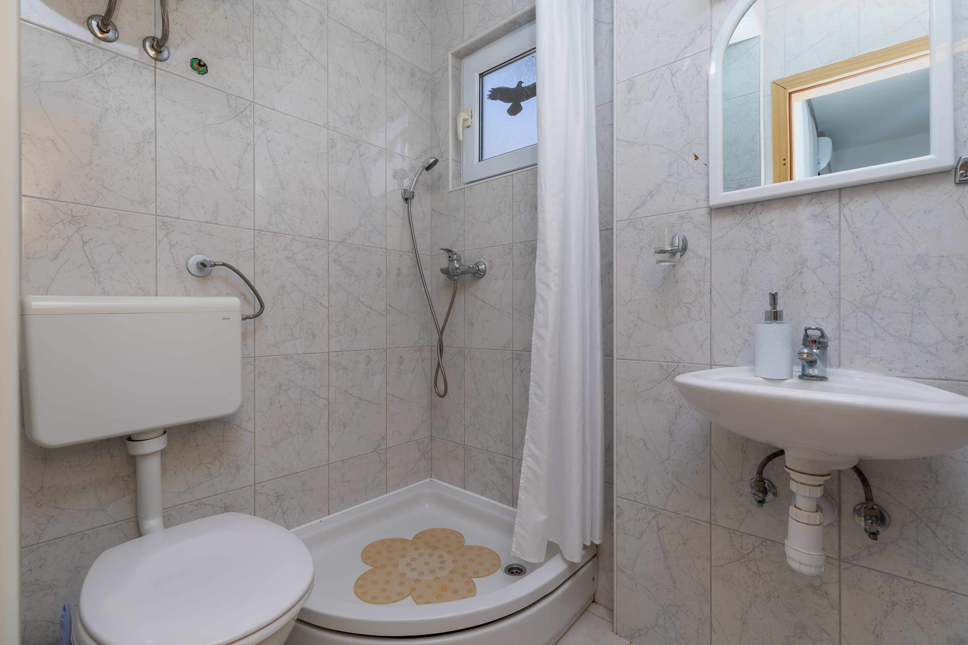 Three bedroom apartment with balcony and sea view Podaca, Makarska  A-a