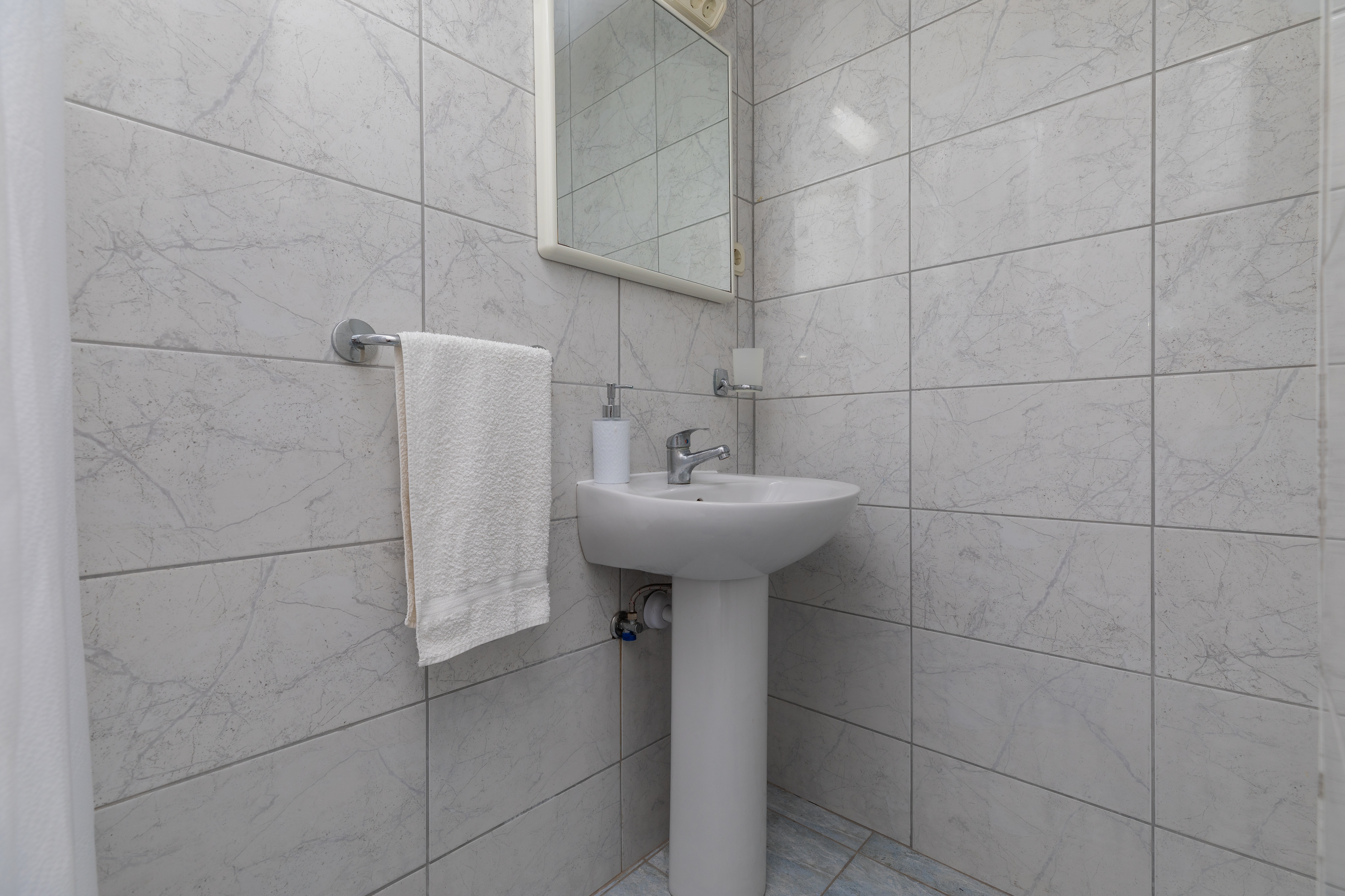 Three bedroom apartment with balcony and sea view Podaca, Makarska  A-a