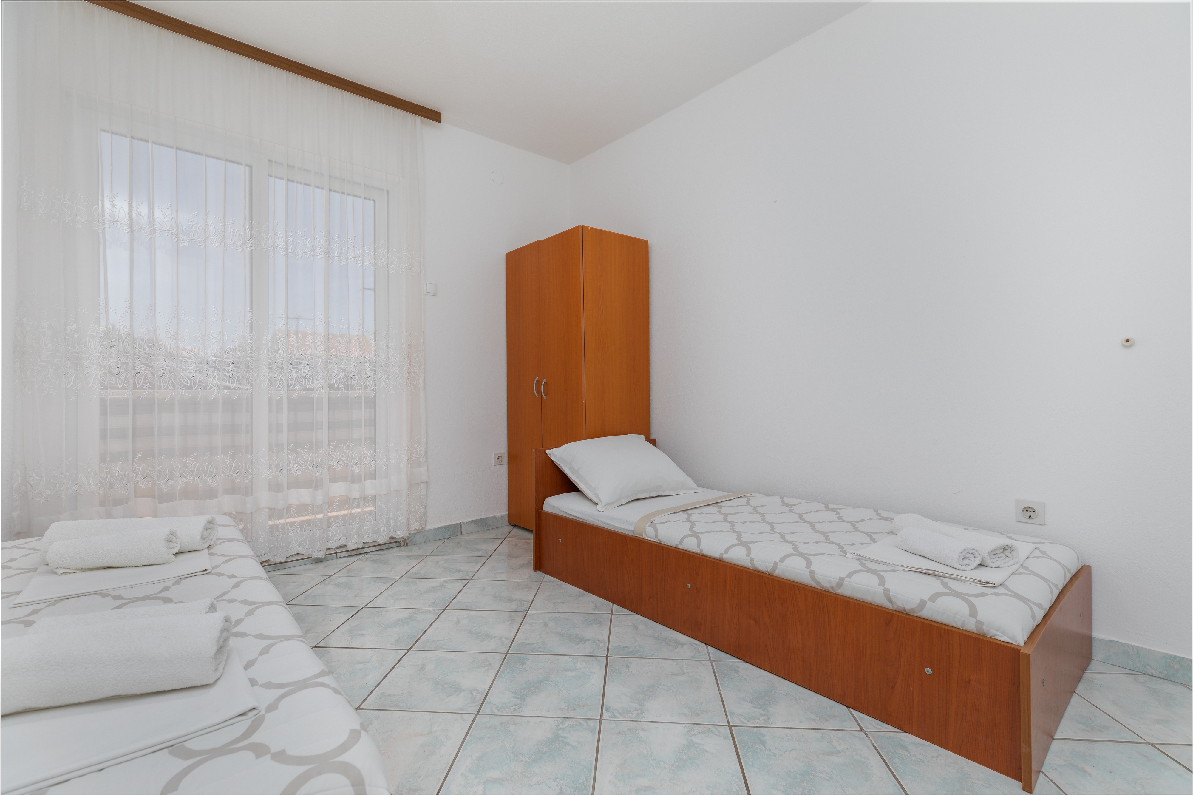 Three bedroom apartment with balcony and sea view Podaca, Makarska  A-a