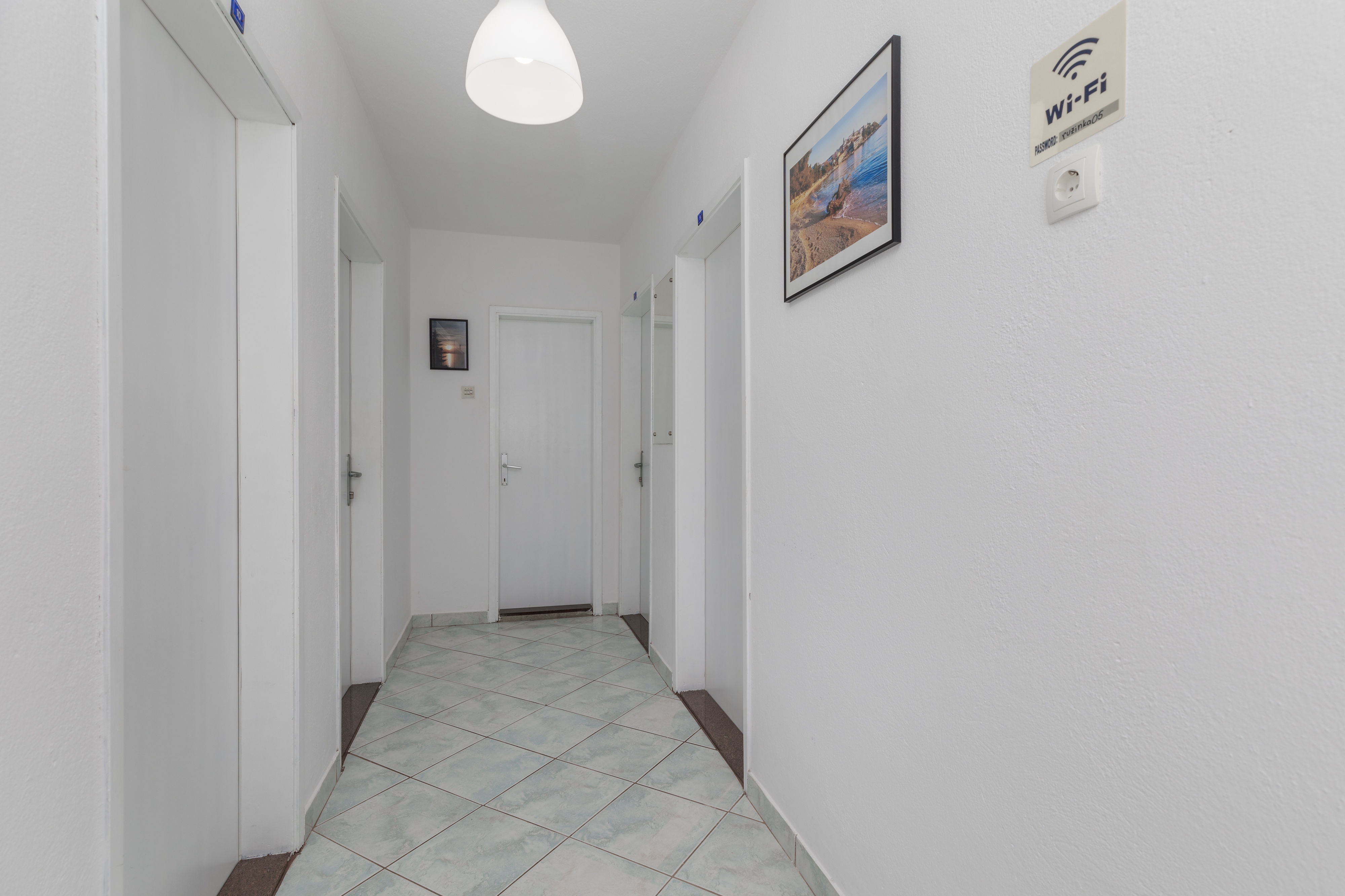 Three bedroom apartment with balcony and sea view Podaca, Makarska  A-a
