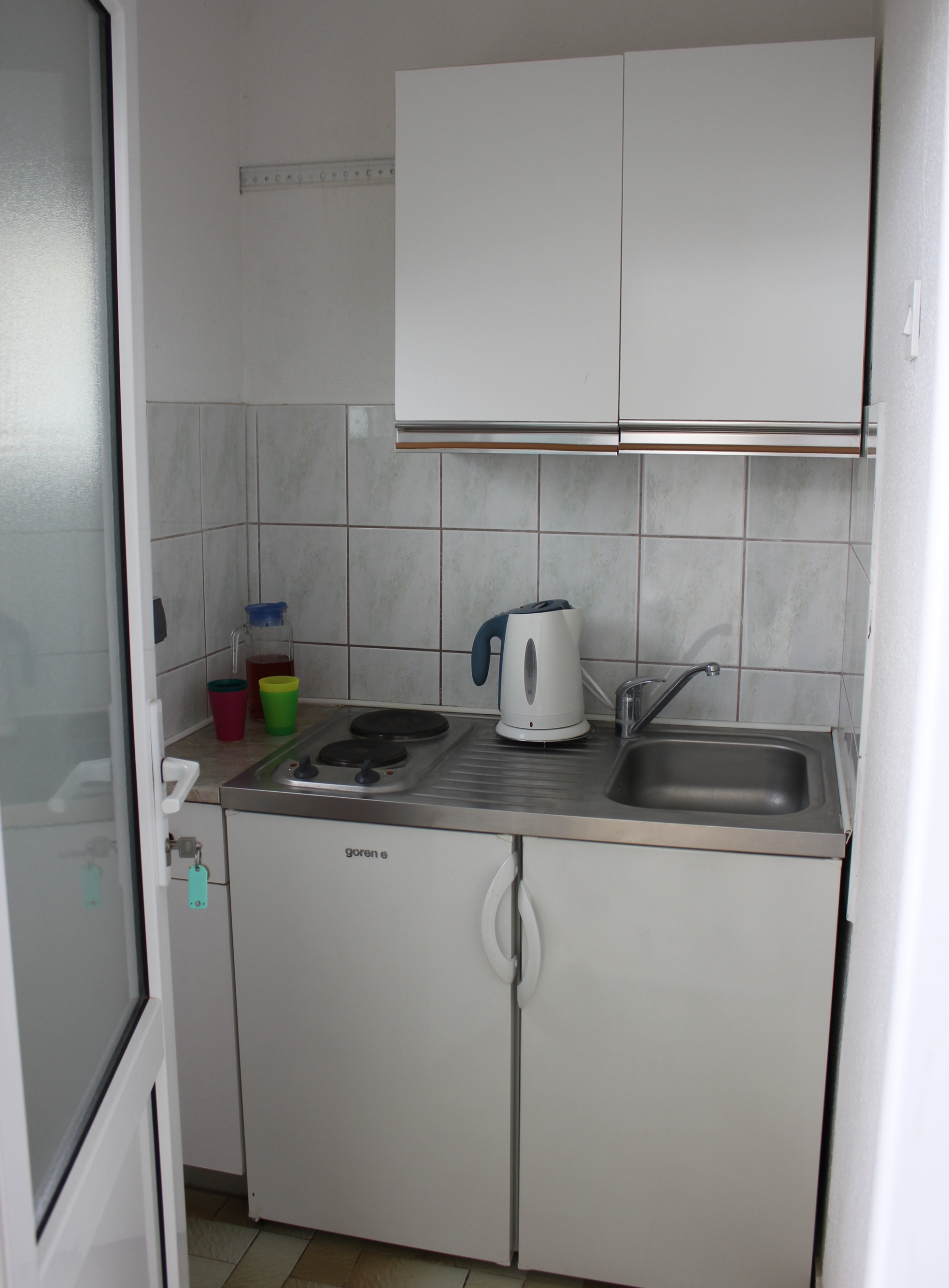 Studio flat with balcony and sea view Podaca, Makarska (AS-515-b)