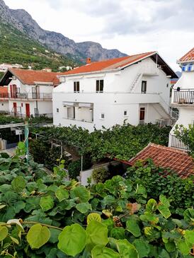 Podaca, Makarska, Hébergement 515 - Appartement à proximité de la mer avec une plage de galets.