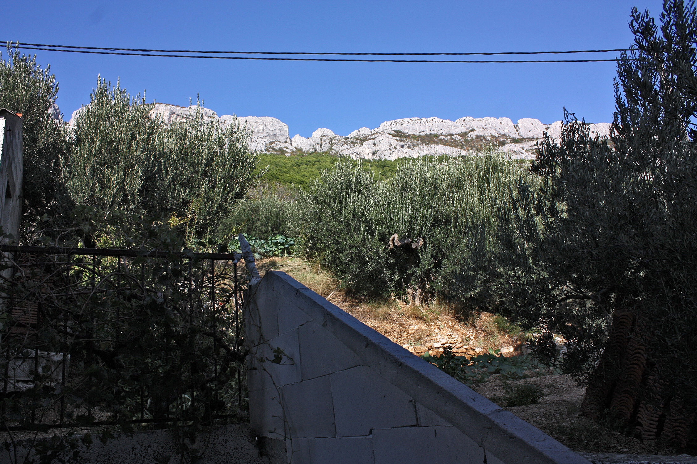 One bedroom apartment with balcony and sea view Pisak, Omiš  A-d