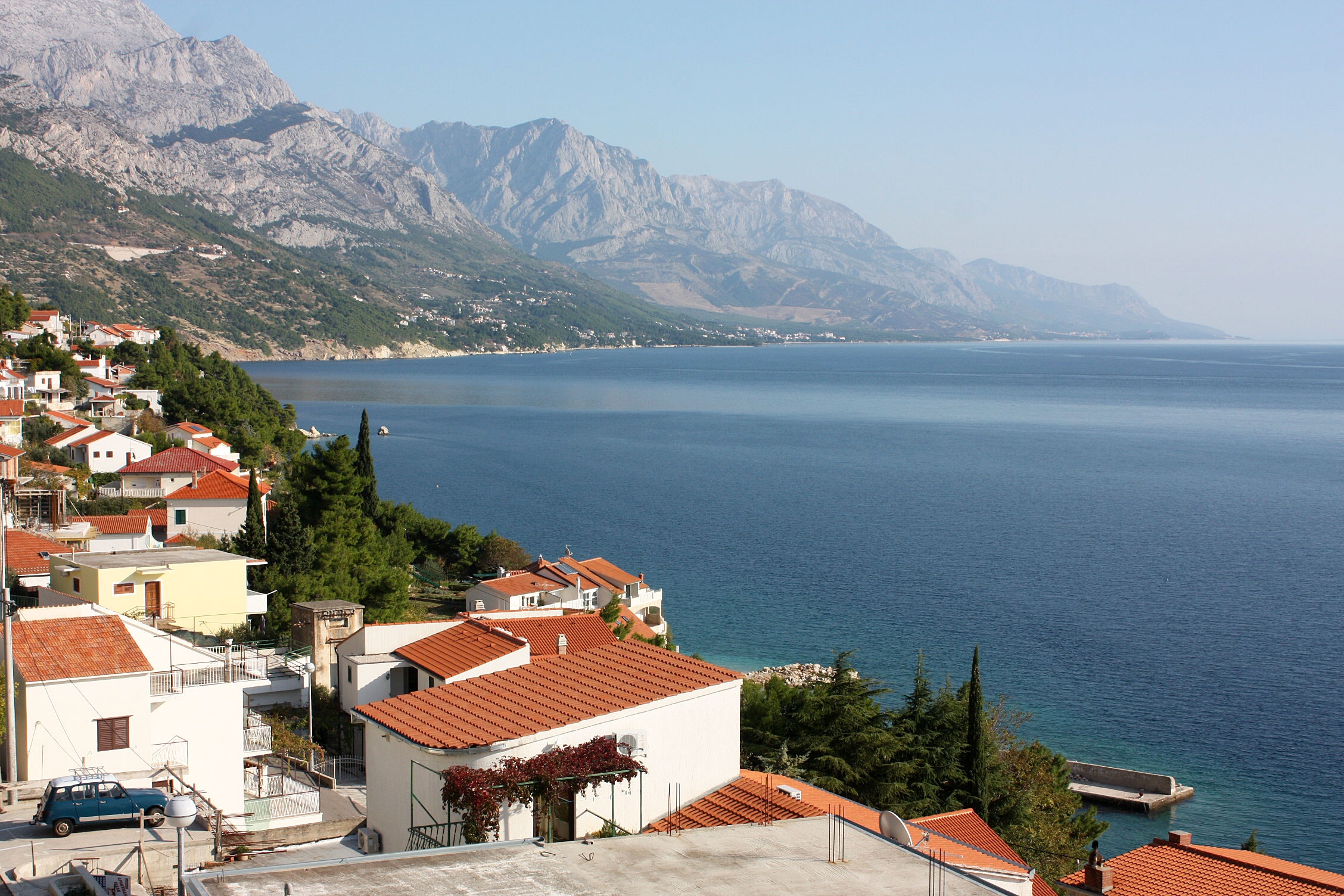 Two bedroom apartment with terrace and sea view Pisak, Omiš  A-f