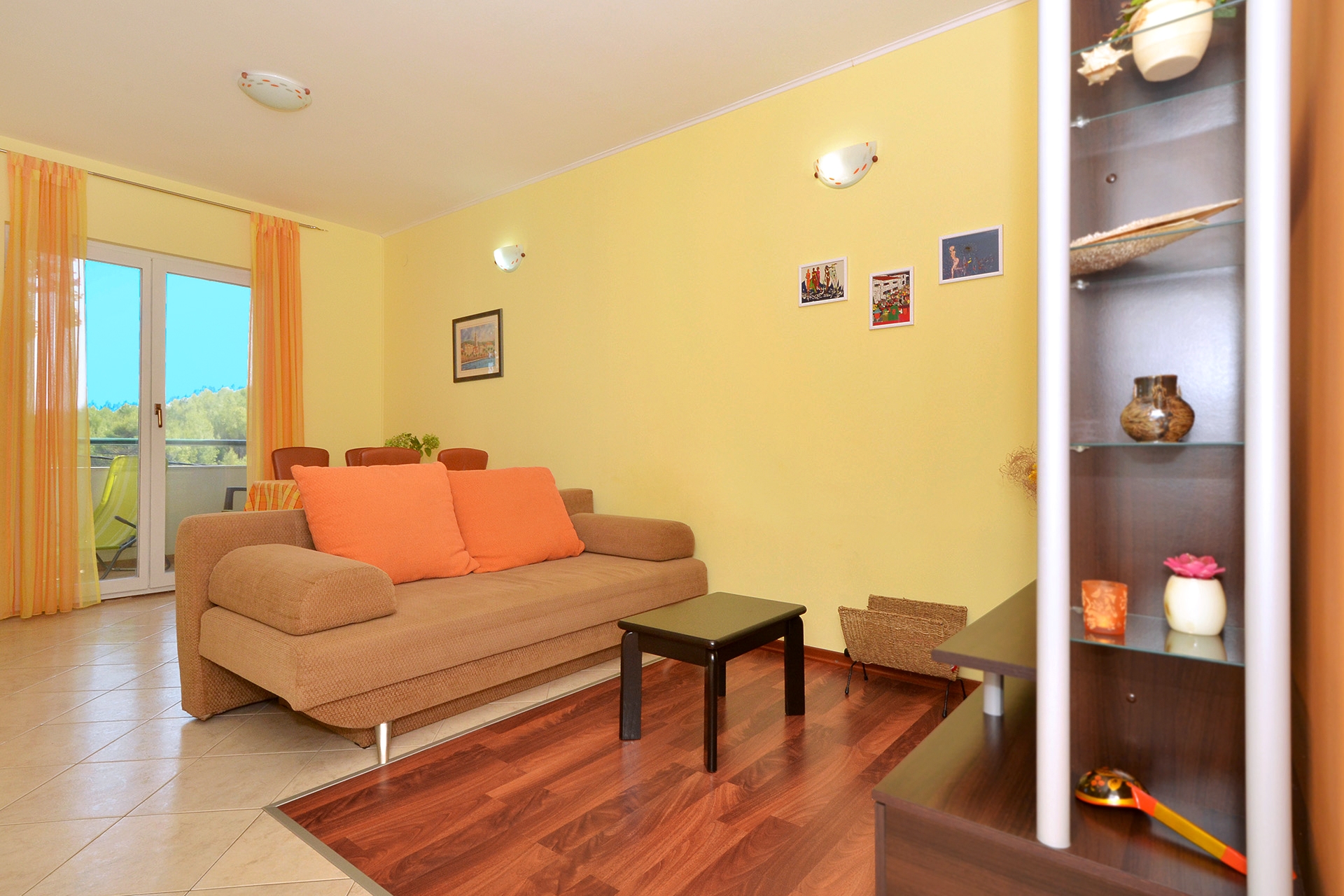 Two bedroom apartment with terrace and sea view Slatine, Čiovo (A-5158-a)