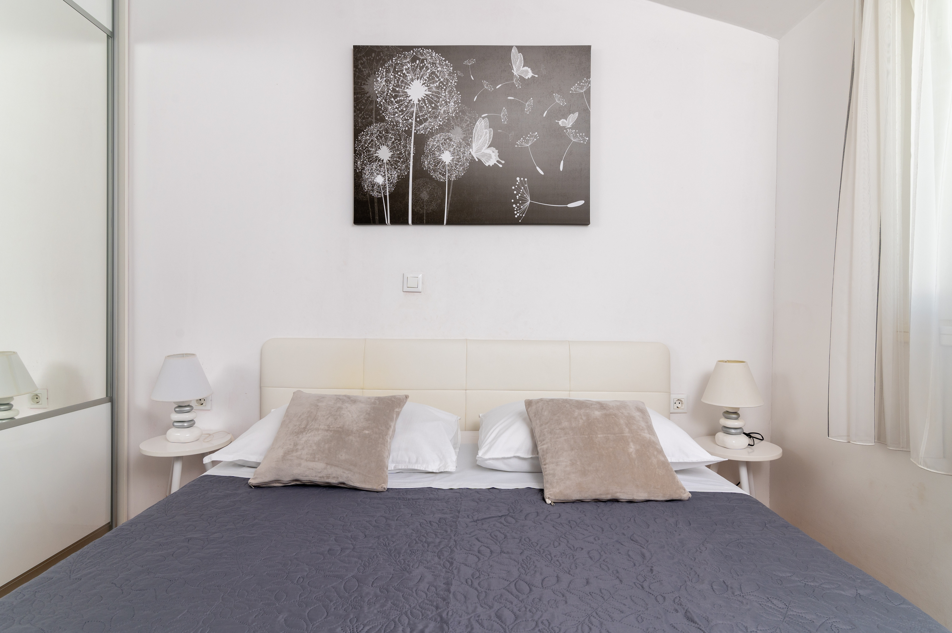 Two bedroom apartment with terrace and sea view Slatine, Čiovo  A-c