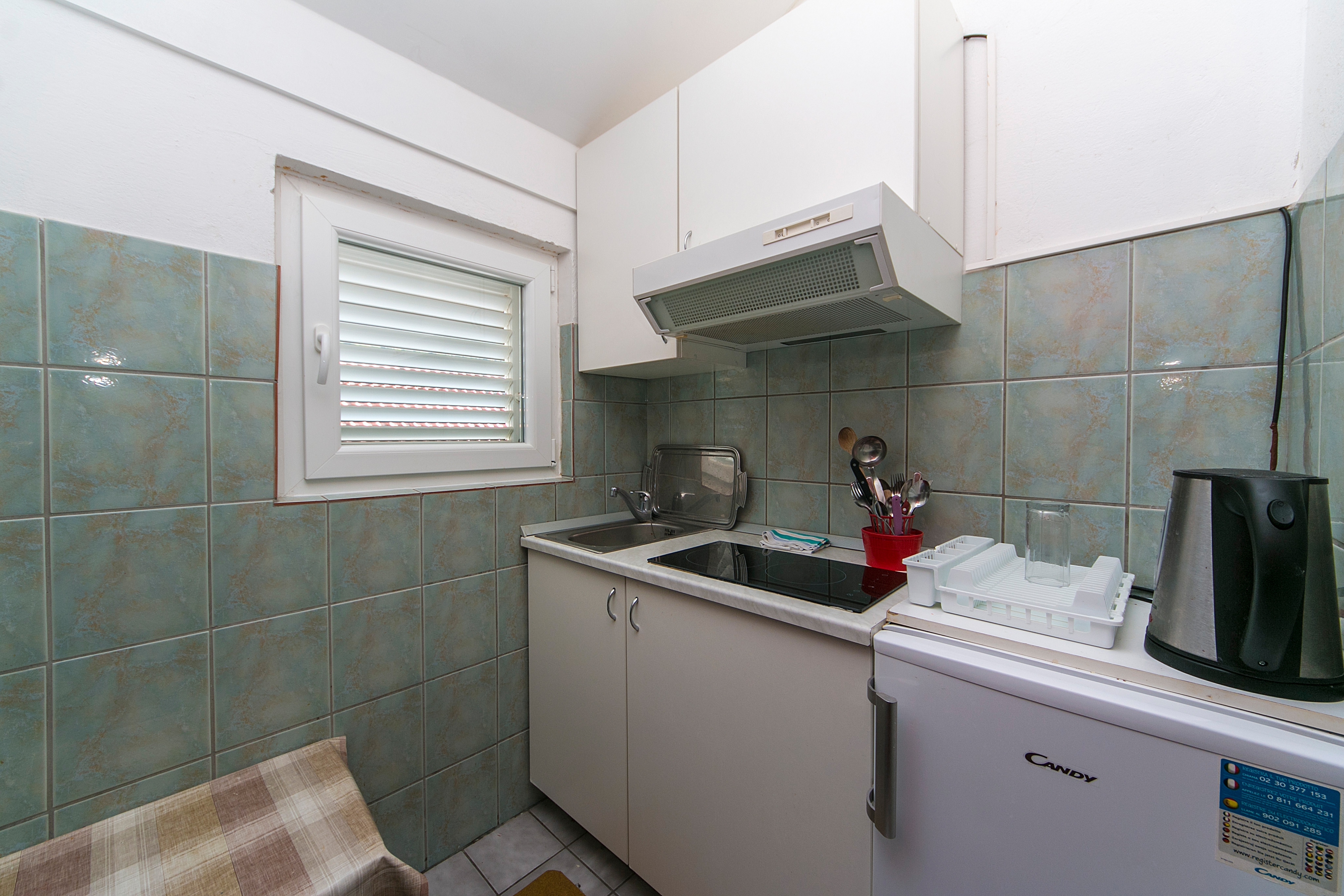 Studio flat with balcony and sea view Podaca (Makarska) (AS-516-c)