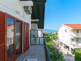 Terrasse - Ausblick Podaca, Terrasse - Ausblick in folgender Unterkunftsart studio-apartment, WiFi.