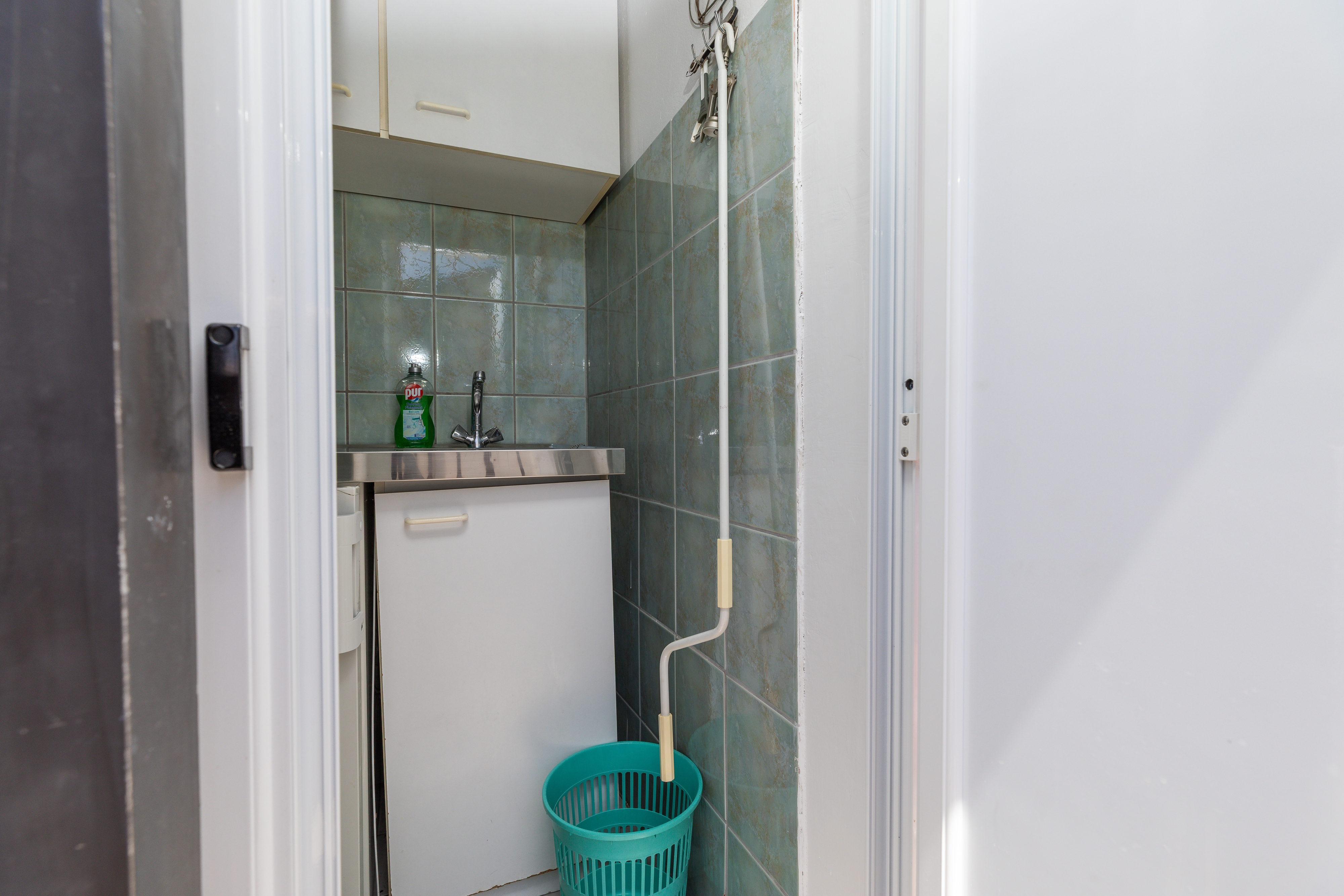 Studio flat with balcony and sea view Podaca, Makarska (AS-516-e)