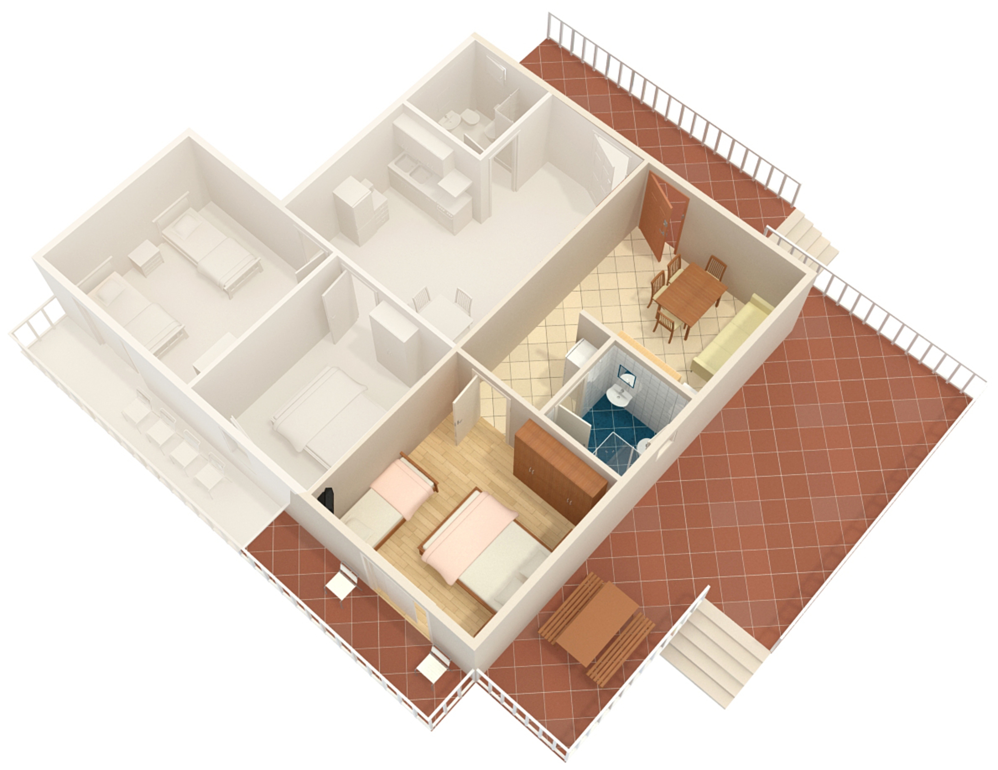 One bedroom apartment near beach Rogač, Šolta  A-a