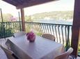 Terrasse Rogač, Terrasse dans l’hébergement en type apartment, avec la vue sur la mer et WiFi.