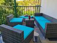 Terrasse commune Rogač, Terrasse commune dans l’hébergement en type apartment, avec la vue sur la mer et WiFi.