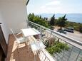 Balkon Podaca, Balkon w zakwaterowaniu typu room, z widokiem na morze i WiFi.