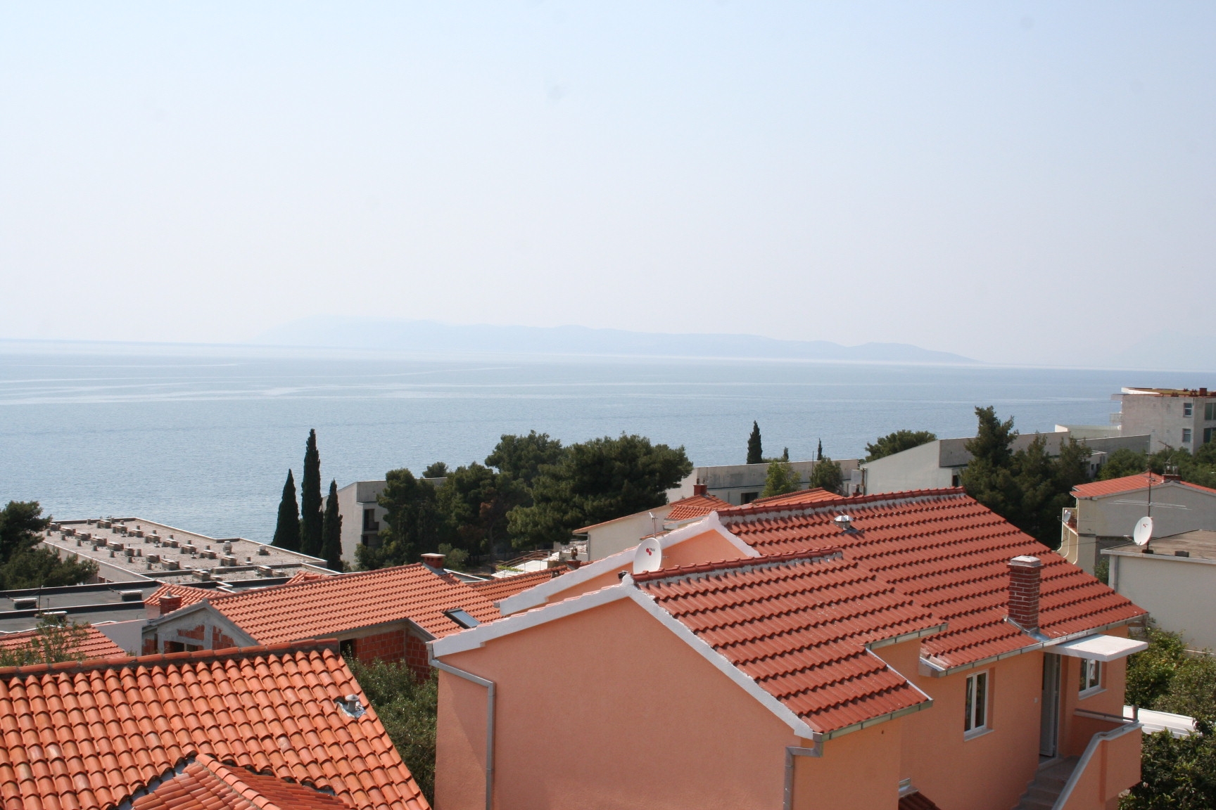 Two bedroom apartment with balcony and sea view Podgora, Makarska  A-d