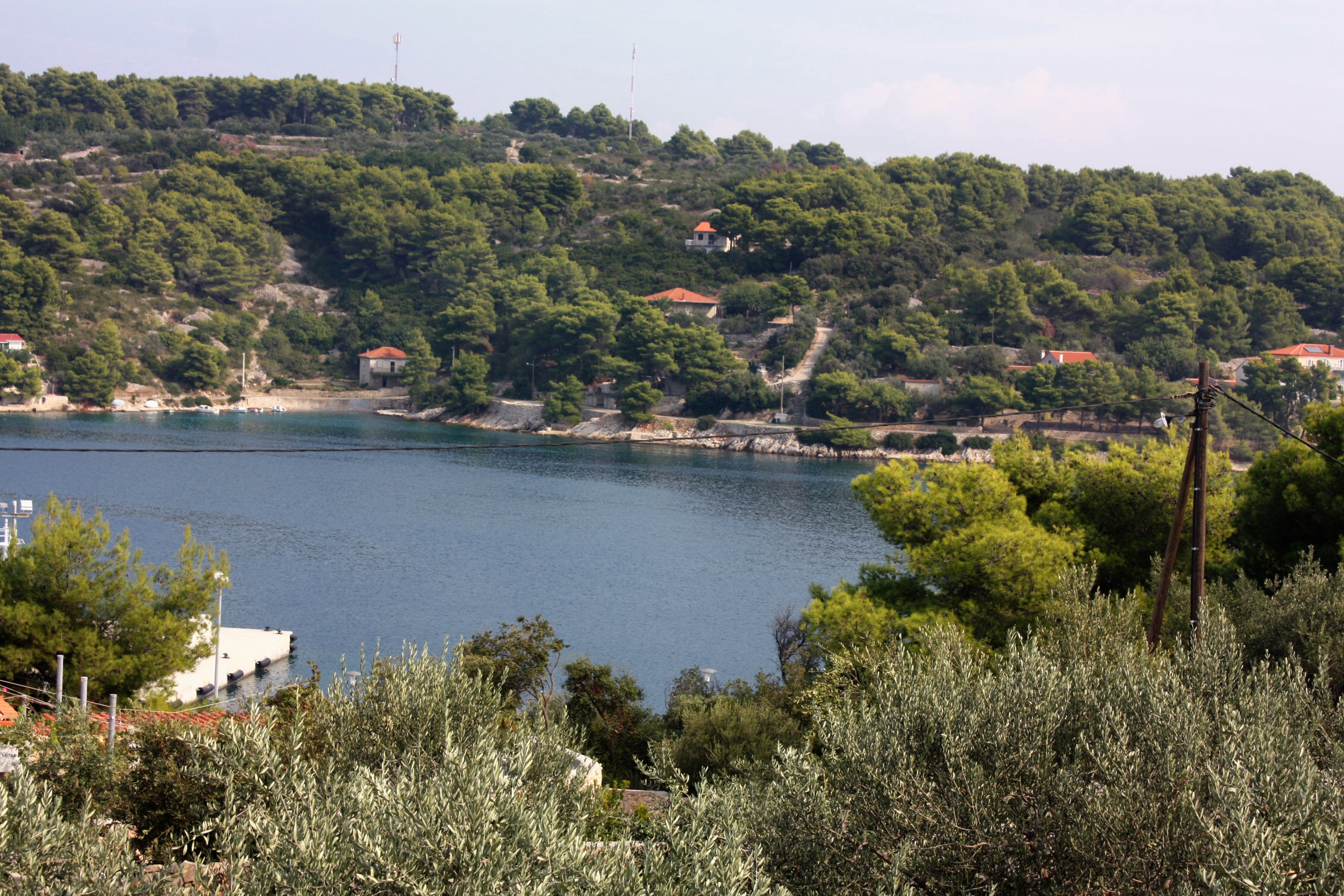 Two bedroom apartment with terrace and sea view Rogač, Šolta  A-a
