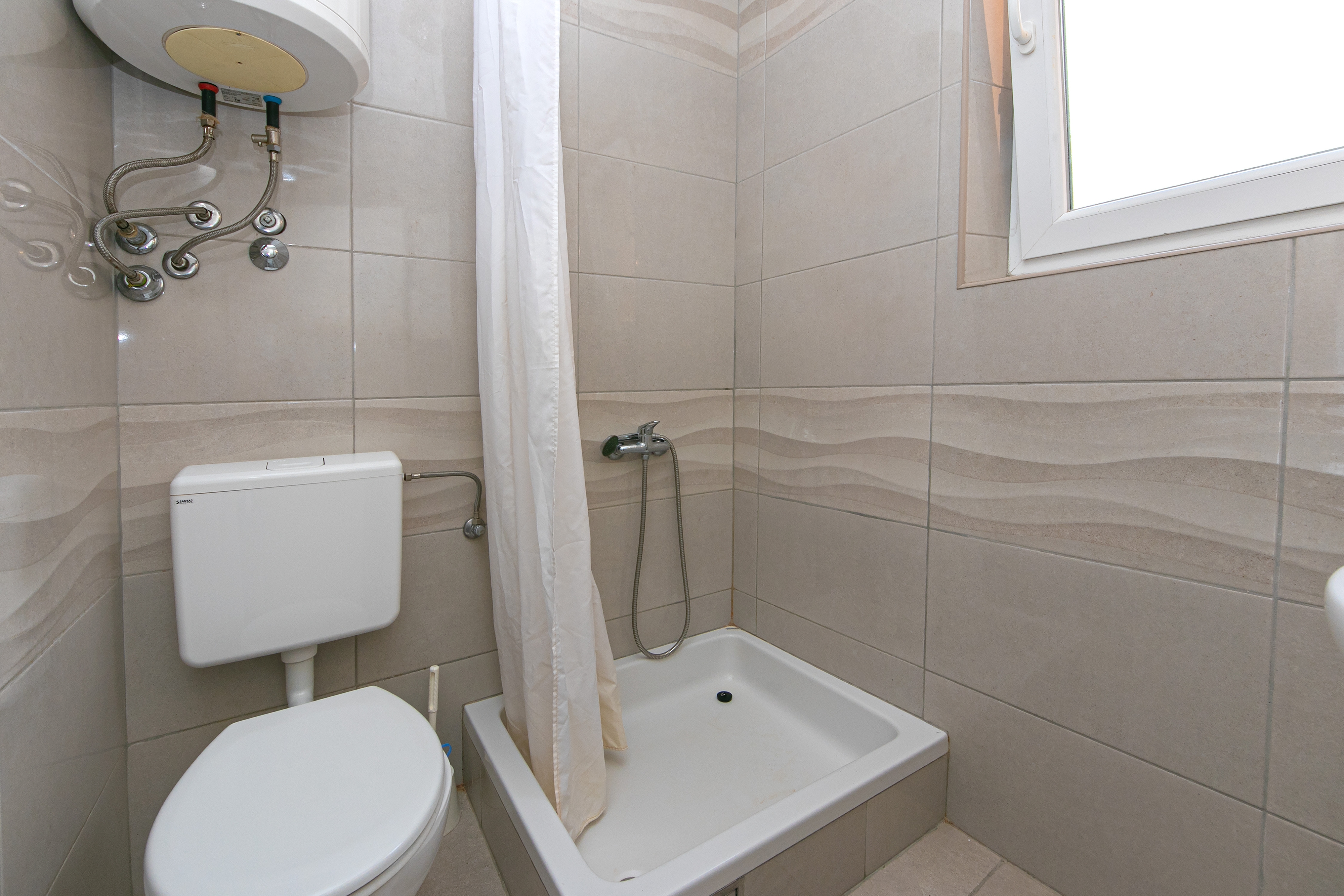 One bedroom apartment with balcony and sea view Gradac, Makarska  A-b