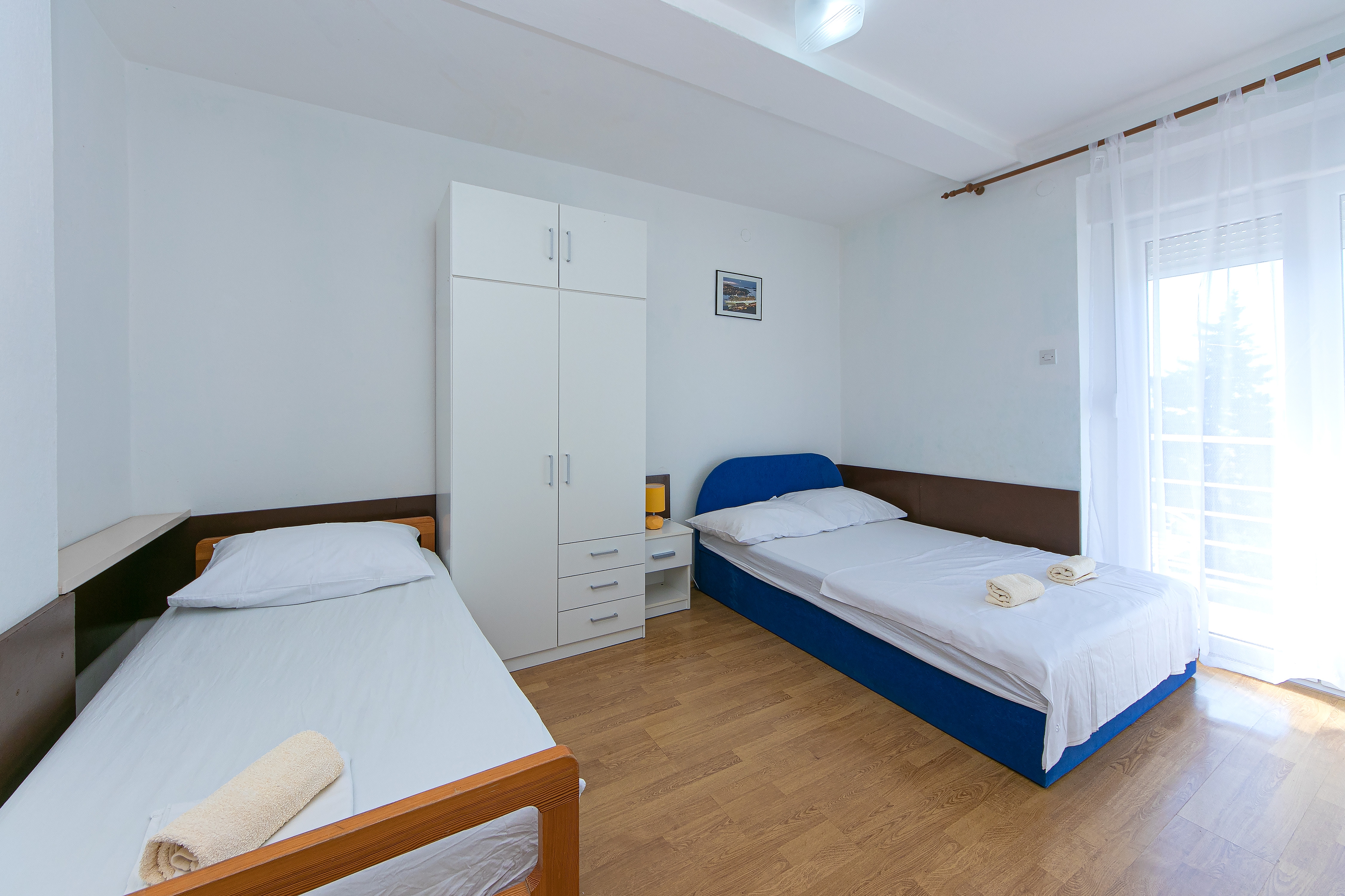 One bedroom apartment with balcony and sea view Gradac, Makarska  A-b