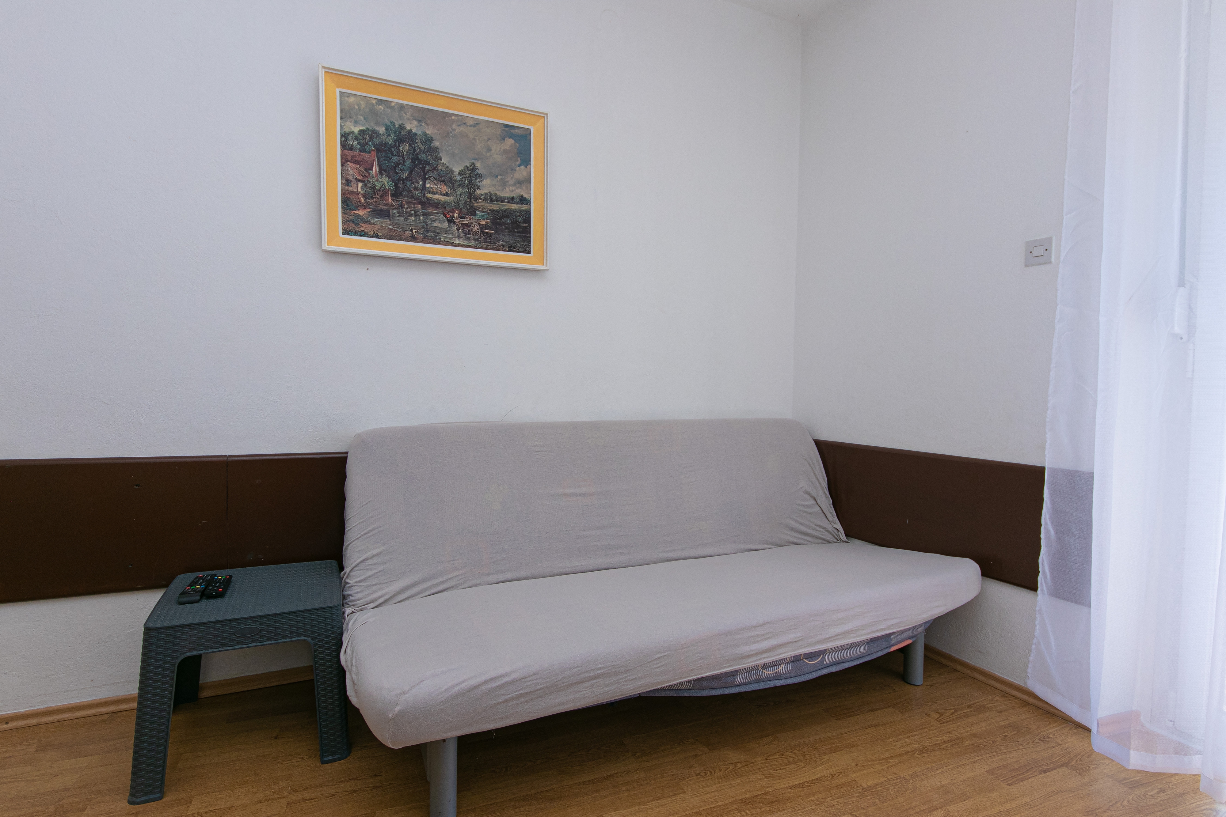 One bedroom apartment with balcony and sea view Gradac, Makarska  A-b